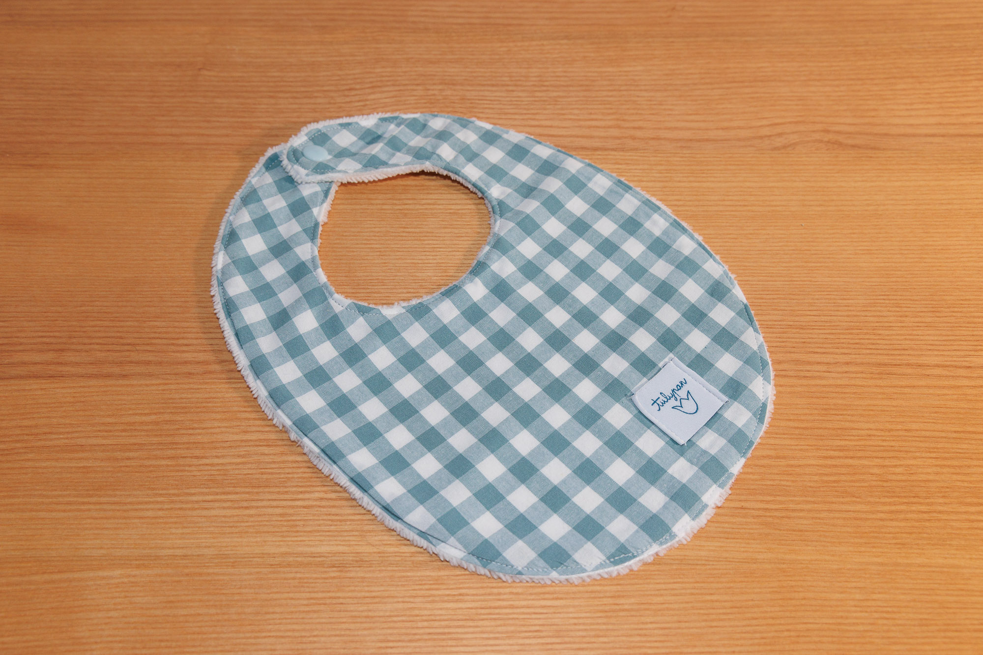 Bib blue vichy